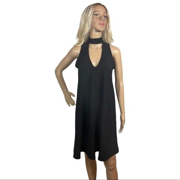 Free Press black choker dress - Picture 3 of 10